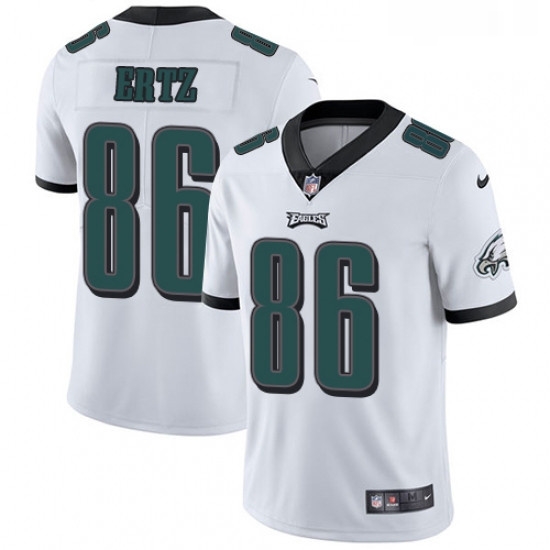Mens Nike Philadelphia Eagles 86 Zach Ertz White Vapor Untouchable Limited Player NFL Jersey Mens Nike Philadelphia Eagles 86 Zach Ertz White Vapor Untouchable Limited Player NFL Jersey