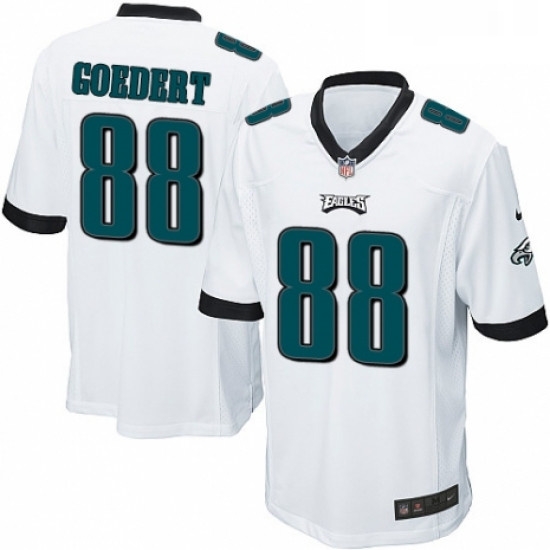 Mens Nike Philadelphia Eagles 88 Dallas Goedert Game White NFL Jersey Mens Nike Philadelphia Eagles 88 Dallas Goedert Game White NFL Jersey
