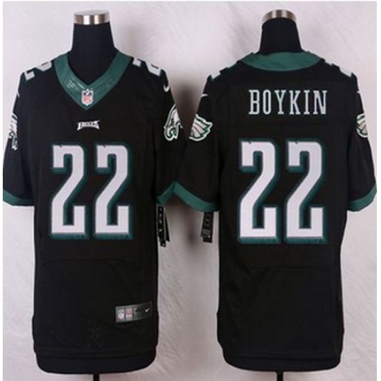 NEW Philadelphia Eagles #22 Brandon Boykin Black Alternate Mens Stitched NFL New Elite Jersey NEW Philadelphia Eagles #22 Brandon Boykin Black Alternate Mens Stitched NFL New Elite Jersey