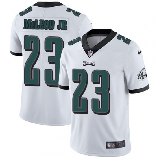 Nike Eagles #23 Rodney McLeod Jr White Mens Stitched NFL Vapor Untouchable Limited Jersey Nike Eagles #23 Rodney McLeod Jr White Mens Stitched NFL Vapor Untouchable Limited Jersey