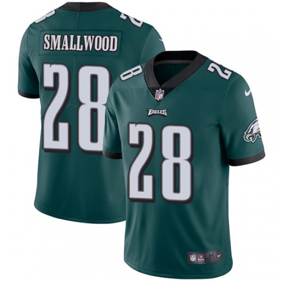 Nike Eagles #28 Wendell Smallwood Midnight Green Team Color Men Stitched NFL Vapor Untouchable Limited Jersey Nike Eagles #28 Wendell Smallwood Midnight Green Team Color Men Stitched NFL Vapor Untouchable Limited Jersey