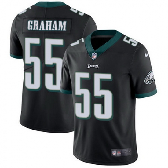 Nike Eagles #55 Brandon Graham Black Alternate Mens Stitched NFL Vapor Untouchable Limited Jersey Nike Eagles #55 Brandon Graham Black Alternate Mens Stitched NFL Vapor Untouchable Limited Jersey