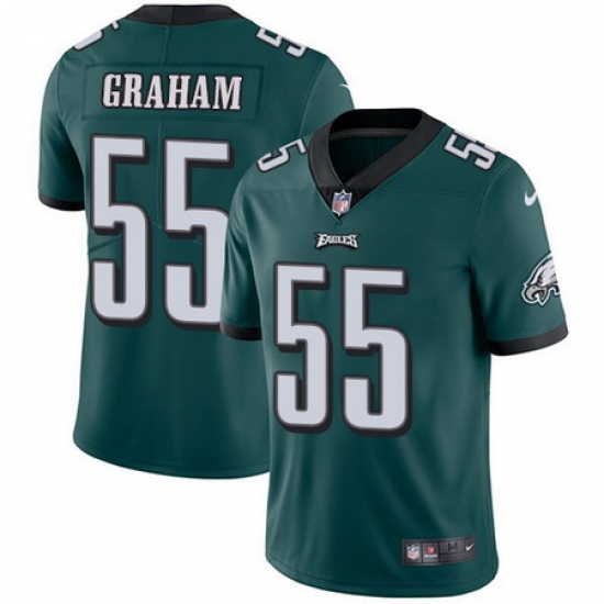 Nike Eagles #55 Brandon Graham Midnight Green Team Color Mens Stitched NFL Vapor Untouchable Limited Jersey Nike Eagles #55 Brandon Graham Midnight Green Team Color Mens Stitched NFL Vapor Untouchable Limited Jersey