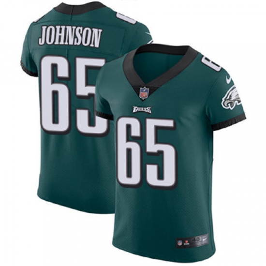 Nike Eagles #65 Lane Johnson Midnight Green Team Color Mens Stitched NFL Vapor Untouchable Elite Jersey Nike Eagles #65 Lane Johnson Midnight Green Team Color Mens Stitched NFL Vapor Untouchable Elite Jersey