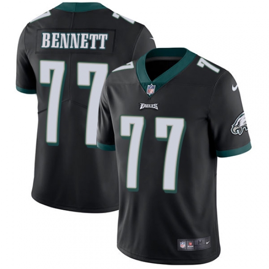 Nike Eagles #77 Michael Bennett Black Alternate Mens Stitched NFL Vapor Untouchable Limited Jersey Nike Eagles #77 Michael Bennett Black Alternate Mens Stitched NFL Vapor Untouchable Limited Jersey