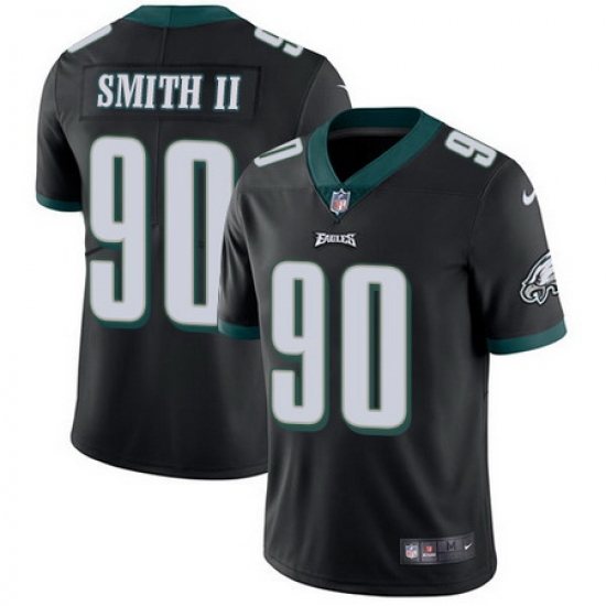 Nike Eagles #90 Marcus Smith II Black Alternate Mens Stitched NFL Vapor Untouchable Limited Jersey Nike Eagles #90 Marcus Smith II Black Alternate Mens Stitched NFL Vapor Untouchable Limited Jersey
