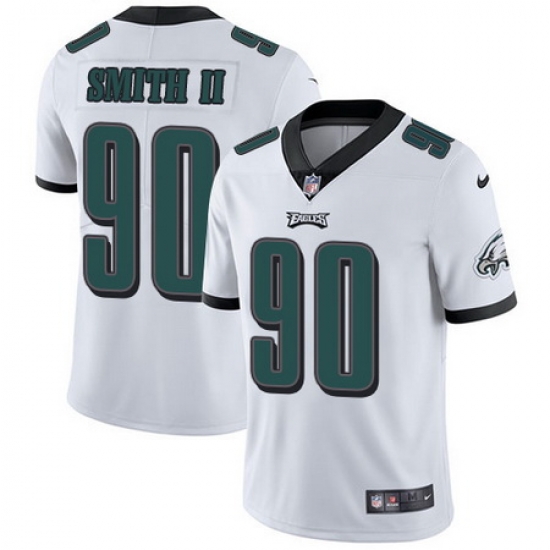 Nike Eagles #90 Marcus Smith II White Mens Stitched NFL Vapor Untouchable Limited Jersey Nike Eagles #90 Marcus Smith II White Mens Stitched NFL Vapor Untouchable Limited Jersey