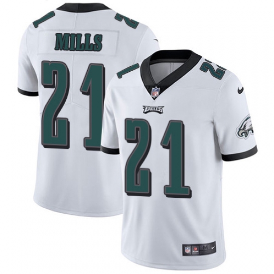 Nike Philadelphia Eagles 21 Jalen Mills White Men Stitched NFL Vapor Untouchable Limited Jersey Nike Philadelphia Eagles 21 Jalen Mills White Men Stitched NFL Vapor Untouchable Limited Jersey
