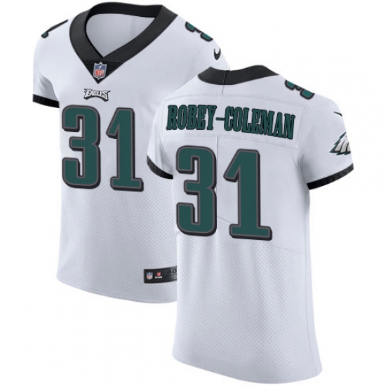 Nike Philadelphia Eagles 31 Nickell Robey Coleman White Men Stitched NFL New Elite Jersey Nike Philadelphia Eagles 31 Nickell Robey Coleman White Men Stitched NFL New Elite Jersey