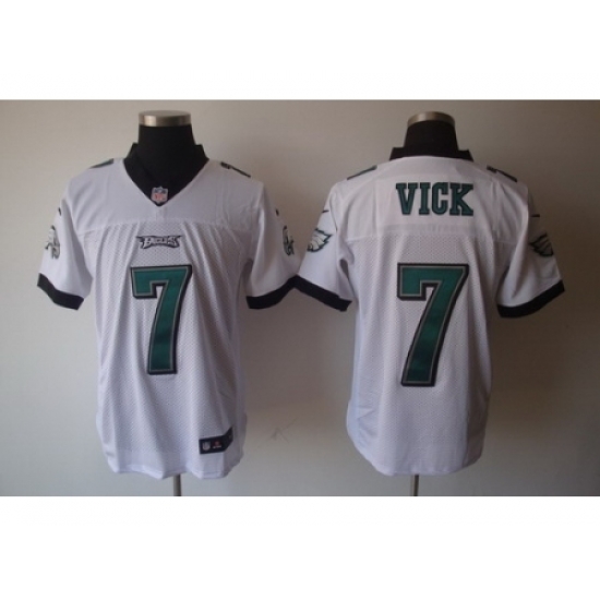 Nike Philadelphia Eagles 7 Michael Vick White Elite NFL Jersey Nike Philadelphia Eagles 7 Michael Vick White Elite NFL Jersey