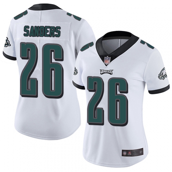 Eagles 26 Miles Sanders White Women Stitched Football Vapor Untouchable Limited Jersey Eagles 26 Miles Sanders White Women Stitched Football Vapor Untouchable Limited Jersey