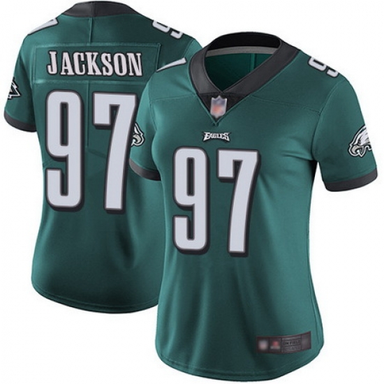 Eagles 97 Malik Jackson Midnight Green Team Color Womens Stitched Football Vapor Untouchable Limited Jerseys Eagles 97 Malik Jackson Midnight Green Team Color Womens Stitched Football Vapor Untouchable Limited Jerseys