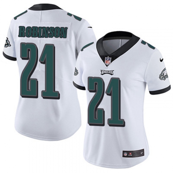 Nike Eagles #21 Patrick Robinson White Womens Stitched NFL Vapor Untouchable Limited Jersey Nike Eagles #21 Patrick Robinson White Womens Stitched NFL Vapor Untouchable Limited Jersey