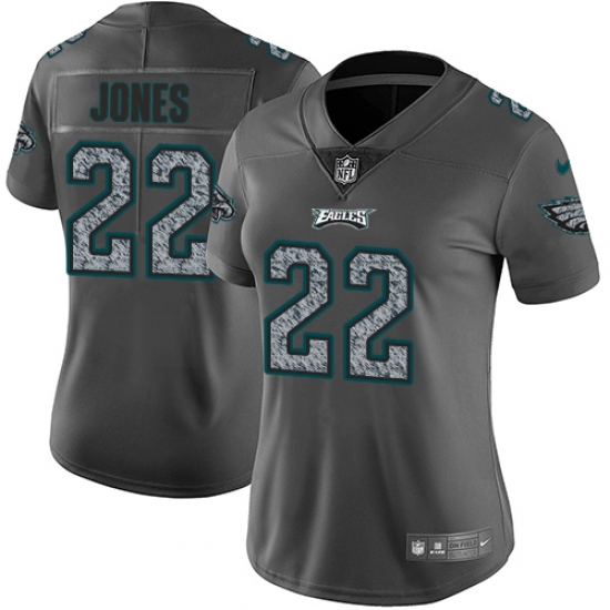 Nike Eagles #22 Sidney Jones Gray Static Womens NFL Vapor Untouchable Game Jersey Nike Eagles #22 Sidney Jones Gray Static Womens NFL Vapor Untouchable Game Jersey