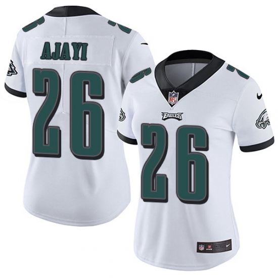 Nike Eagles #26 Jay Ajayi White Womens Stitched NFL Vapor Untouchable Limited Jersey Nike Eagles #26 Jay Ajayi White Womens Stitched NFL Vapor Untouchable Limited Jersey