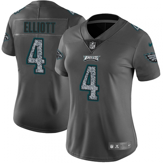 Nike Eagles #4 Jake Elliott Gray Static Womens NFL Vapor Untouchable Game Jersey Nike Eagles #4 Jake Elliott Gray Static Womens NFL Vapor Untouchable Game Jersey