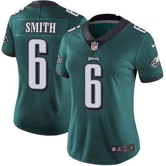 Nike Philadelphia Eagles 6 DeVonta Smith Green Team Color Women Stitched NFL Vapor Untouchable Limited Jersey Nike Philadelphia Eagles 6 DeVonta Smith Green Team Color Women Stitched NFL Vapor Untouchable Limited Jersey