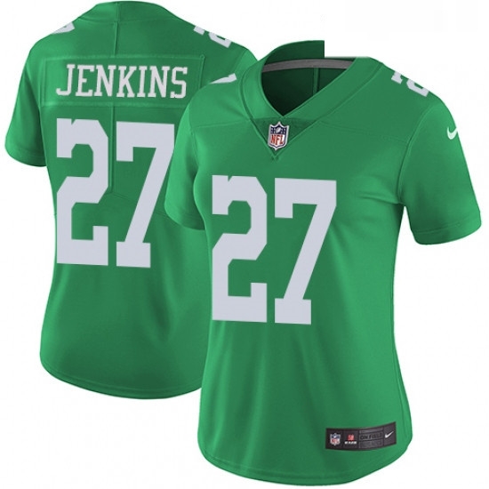 Womens Nike Philadelphia Eagles 27 Malcolm Jenkins Limited Green Rush Vapor Untouchable NFL Jersey Womens Nike Philadelphia Eagles 27 Malcolm Jenkins Limited Green Rush Vapor Untouchable NFL Jersey