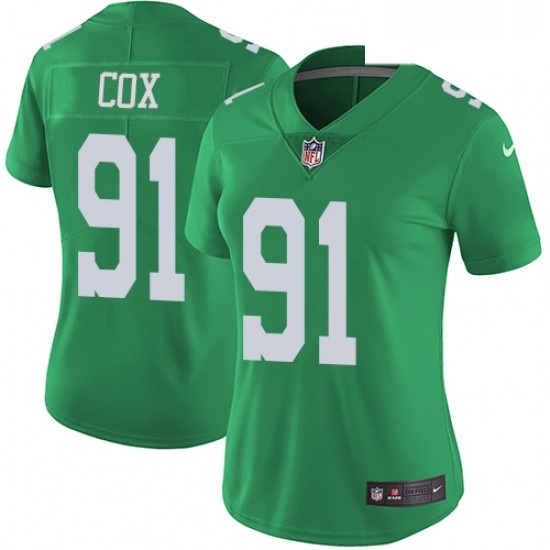 Womens Nike Philadelphia Eagles 91 Fletcher Cox Limited Green Rush Vapor Untouchable NFL Jersey Womens Nike Philadelphia Eagles 91 Fletcher Cox Limited Green Rush Vapor Untouchable NFL Jersey