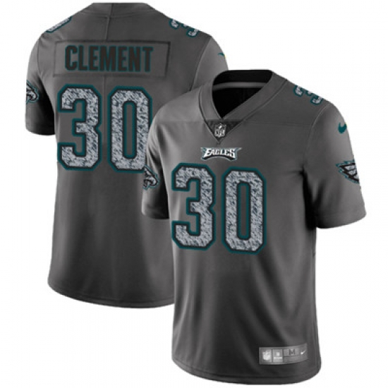 Youth Nike Eagles #30 Corey Clement Gray Static NFL Vapor Untouchable Game Jersey Youth Nike Eagles #30 Corey Clement Gray Static NFL Vapor Untouchable Game Jersey