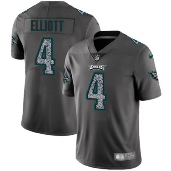 Youth Nike Eagles #4 Jake Elliott Gray Static NFL Vapor Untouchable Game Jersey Youth Nike Eagles #4 Jake Elliott Gray Static NFL Vapor Untouchable Game Jersey