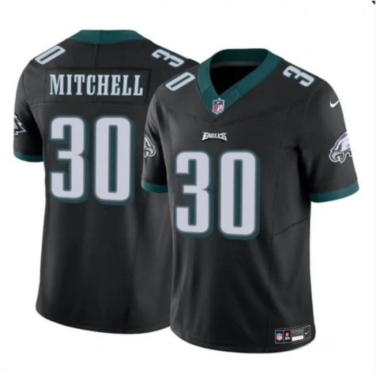 Youth Philadelphia Eagles 30 Quinyon Mitchell Black 2024 Draft F U S E Vapor Untouchable Limited Stitched Football Jersey Youth Philadelphia Eagles 30 Quinyon Mitchell Black 2024 Draft F U S E Vapor Untouchable Limited Stitched Football Jersey