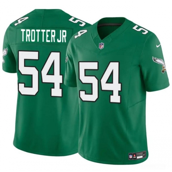 Youth Philadelphia Eagles 54 Jeremiah Trotter Jr Green 2024 Draft F U S E Vapor Untouchable Throwback Limited Stitched Football Jersey Youth Philadelphia Eagles 54 Jeremiah Trotter Jr Green 2024 Draft F U S E Vapor Untouchable Throwback Limited Stitched Football Jersey