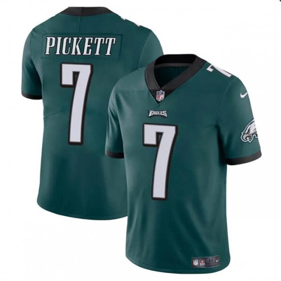 Youth Philadelphia Eagles 7 Kenny Pickett Green Vapor Untouchable Limited Stitched Football Jersey Youth Philadelphia Eagles 7 Kenny Pickett Green Vapor Untouchable Limited Stitched Football Jersey