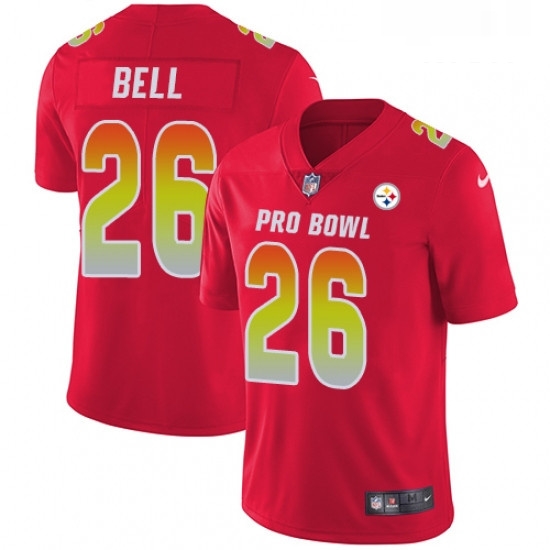 Mens Nike Pittsburgh Steelers 26 LeVeon Bell Limited Red 2018 Pro Bowl NFL Jersey Mens Nike Pittsburgh Steelers 26 LeVeon Bell Limited Red 2018 Pro Bowl NFL Jersey