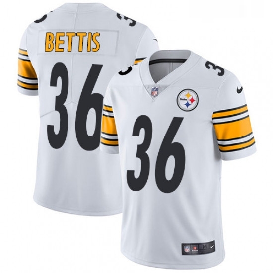 Mens Nike Pittsburgh Steelers 36 Jerome Bettis White Vapor Untouchable Limited Player NFL Jersey Mens Nike Pittsburgh Steelers 36 Jerome Bettis White Vapor Untouchable Limited Player NFL Jersey