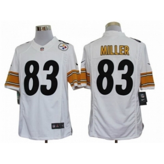 Nike Pittsburgh Steelers 83 Heath Miller White Limited NFL Jersey Nike Pittsburgh Steelers 83 Heath Miller White Limited NFL Jersey