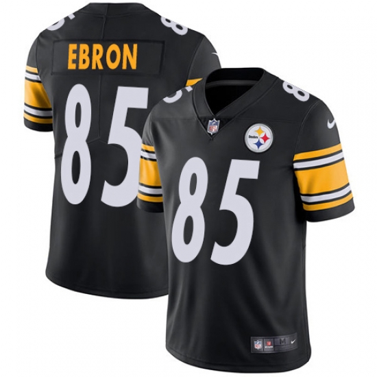 Nike Pittsburgh Steelers 85 Eric Ebron Black Team Color Men Stitched NFL Vapor Untouchable Limited Jersey Nike Pittsburgh Steelers 85 Eric Ebron Black Team Color Men Stitched NFL Vapor Untouchable Limited Jersey