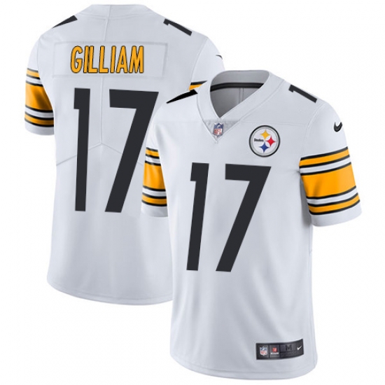 Nike Steelers #17 Joe Gilliam White Mens Stitched NFL Vapor Untouchable Limited Jersey Nike Steelers #17 Joe Gilliam White Mens Stitched NFL Vapor Untouchable Limited Jersey