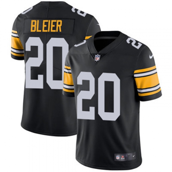 Nike Steelers #20 Rocky Bleier Black Alternate Mens Stitched NFL Vapor Untouchable Limited Jersey Nike Steelers #20 Rocky Bleier Black Alternate Mens Stitched NFL Vapor Untouchable Limited Jersey