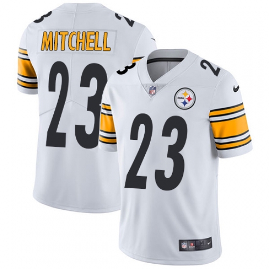 Nike Steelers #23 Mike Mitchell White Mens Stitched NFL Vapor Untouchable Limited Jersey Nike Steelers #23 Mike Mitchell White Mens Stitched NFL Vapor Untouchable Limited Jersey