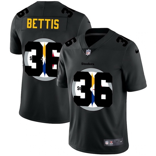 Pittsburgh Steelers 36 Jerome Bettis Men Nike Team Logo Dual Overlap Limited NFL Jersey Black Pittsburgh Steelers 36 Jerome Bettis Men Nike Team Logo Dual Overlap Limited NFL Jersey Black