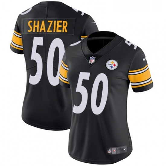 Womens Nike Pittsburgh Steelers 50 Ryan Shazier Black Team Color Vapor Untouchable Limited Player NFL Jersey Womens Nike Pittsburgh Steelers 50 Ryan Shazier Black Team Color Vapor Untouchable Limited Player NFL Jersey