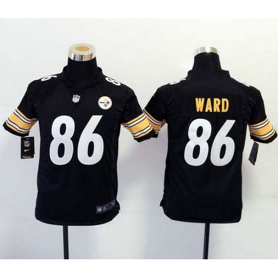 Nike Steelers #86 Hines Ward Black Team Color Youth Stitched NFL Elite Jersey Nike Steelers #86 Hines Ward Black Team Color Youth Stitched NFL Elite Jersey