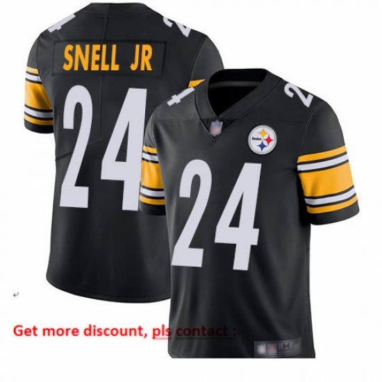 Steelers 24 Benny Snell Jr Black Team Color Youth Stitched Football Vapor Untouchable Limited Jersey Steelers 24 Benny Snell Jr Black Team Color Youth Stitched Football Vapor Untouchable Limited Jersey