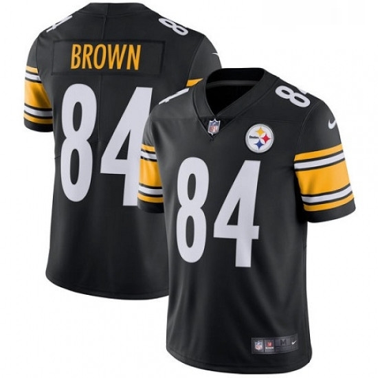 Youth Nike Pittsburgh Steelers 84 Antonio Brown Black Team Color Vapor Untouchable Limited Player NFL Jersey Youth Nike Pittsburgh Steelers 84 Antonio Brown Black Team Color Vapor Untouchable Limited Player NFL Jersey
