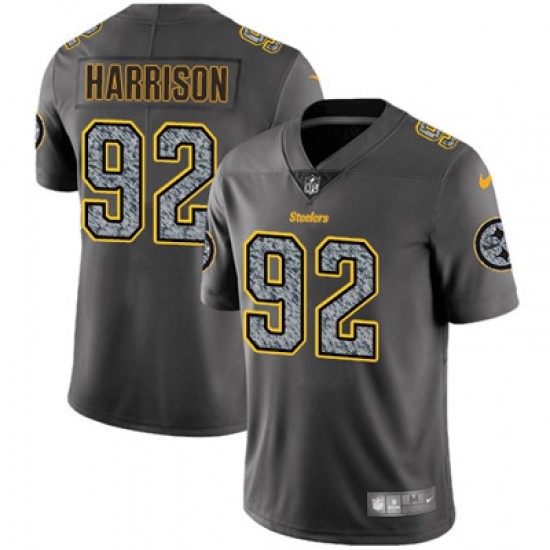 Youth Nike Steelers #92 James Harrison Gray Static NFL Vapor Untouchable Game Jersey Youth Nike Steelers #92 James Harrison Gray Static NFL Vapor Untouchable Game Jersey