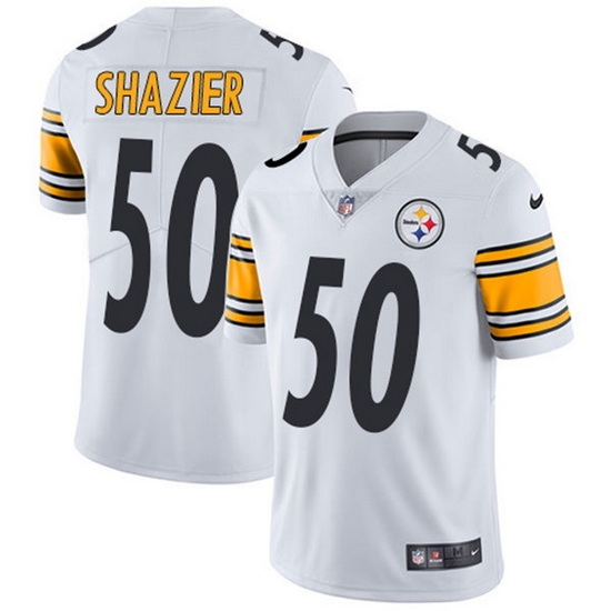 Youth Pittsburgh Steelers 50 Ryan Shazier White Vapor Untouchable Limited Stitched Jersey 