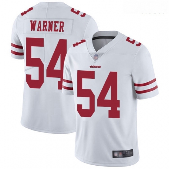 49ers 54 Fred Warner White Men Stitched Football Vapor Untouchable Limited Jersey 49ers 54 Fred Warner White Men Stitched Football Vapor Untouchable Limited Jersey