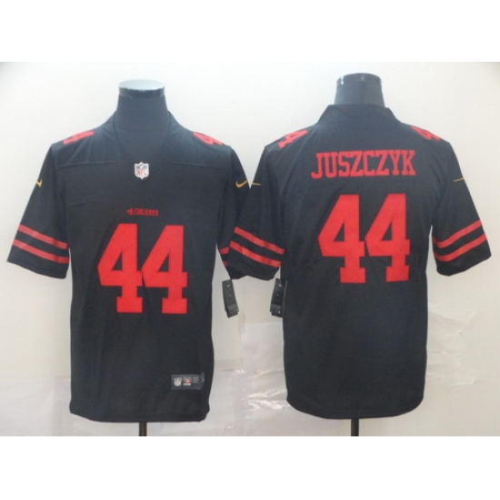Men Nike San Francisco 49ers 44 Kyle Juszczyk Black Vapor Untouchable Limited Jersey Men Nike San Francisco 49ers 44 Kyle Juszczyk Black Vapor Untouchable Limited Jersey