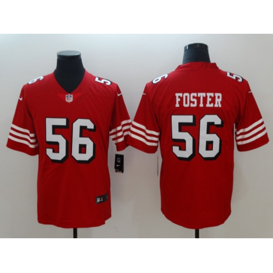 Men's San Francisco 49ers Reuben Foster 56 Red Nike Scarlet Player Limited Jersey Men's San Francisco 49ers Reuben Foster 56 Red Nike Scarlet Player Limited Jersey