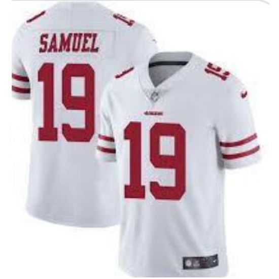 Nike 49ers 19 Deebo Samuel White Vapor Untouchable Limited Jesey Nike 49ers 19 Deebo Samuel White Vapor Untouchable Limited Jesey