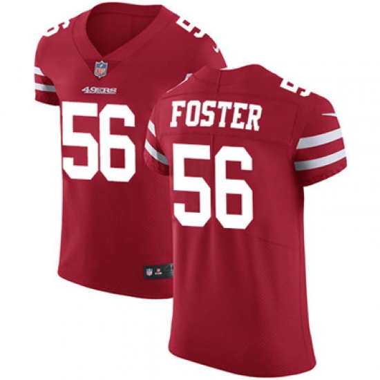 Nike 49ers #56 Reuben Foster Red Team Color Mens Stitched NFL Vapor Untouchable Elite Jersey Nike 49ers #56 Reuben Foster Red Team Color Mens Stitched NFL Vapor Untouchable Elite Jersey