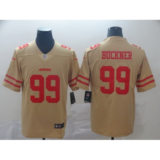 Nike 49ers 99 DeForest Buckner Cream Inverted Legend Limited Jersey Nike 49ers 99 DeForest Buckner Cream Inverted Legend Limited Jersey