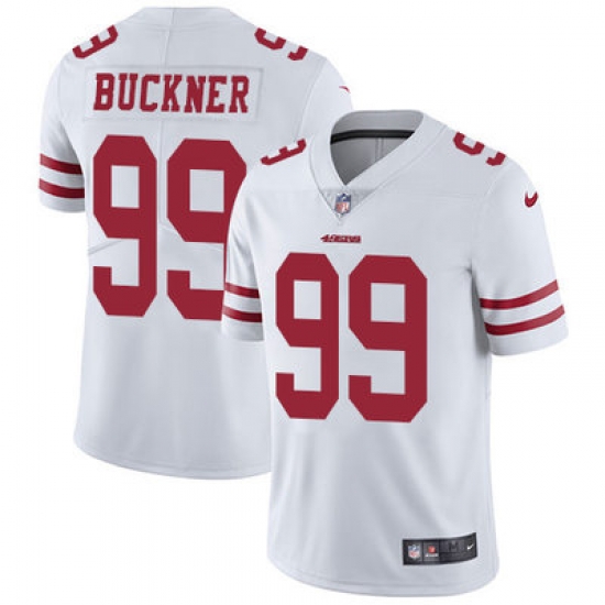 Nike 49ers #99 DeForest Buckner White Mens Stitched NFL Vapor Untouchable Limited Jersey Nike 49ers #99 DeForest Buckner White Mens Stitched NFL Vapor Untouchable Limited Jersey