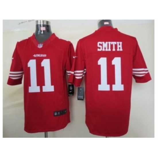 Nike San Francisco 49ers 11 Alex Smith Red Limited NFL Jersey Nike San Francisco 49ers 11 Alex Smith Red Limited NFL Jersey